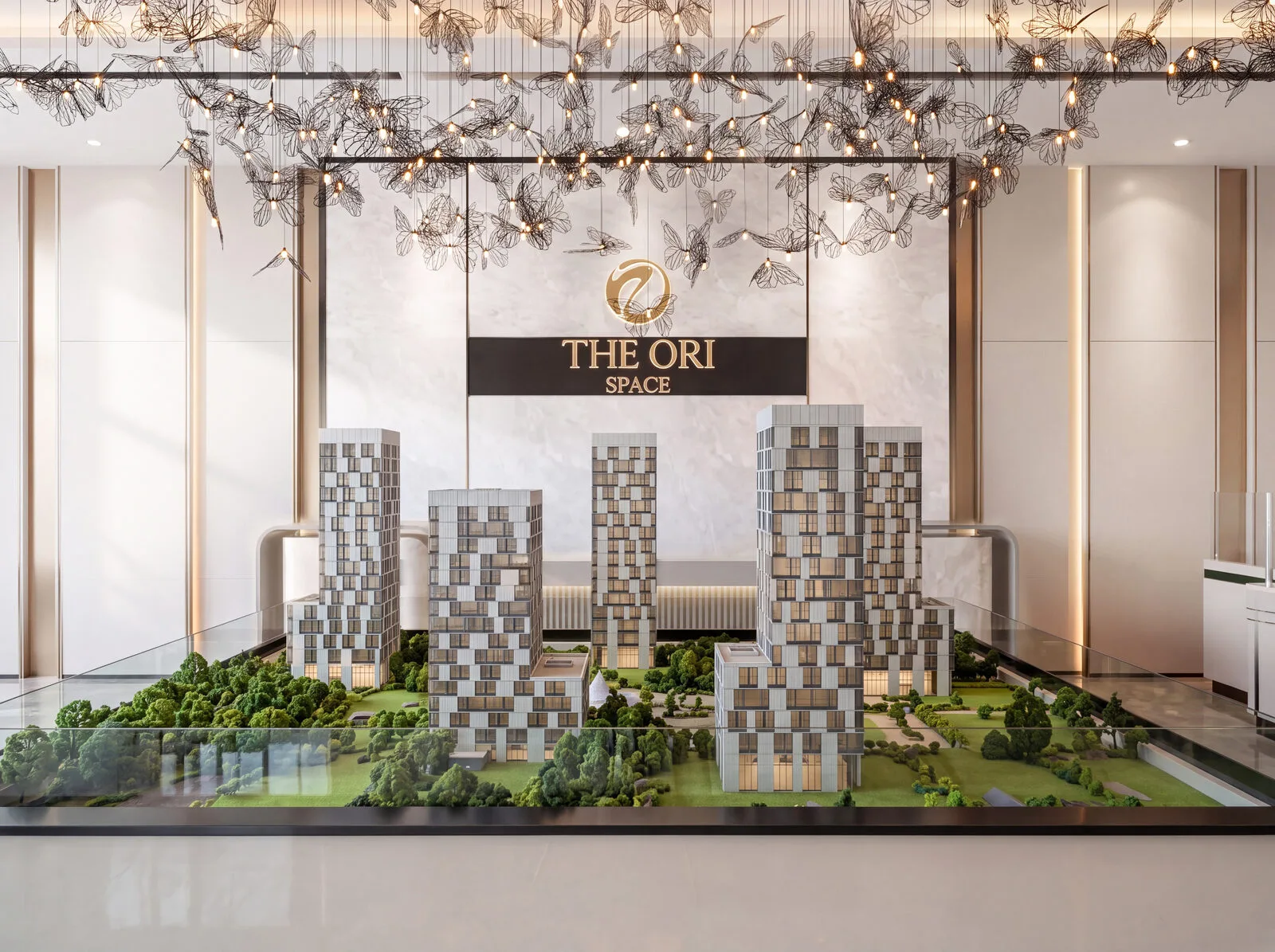 Sa bàn dự án The Ori Space đặt tại sales gallery, đường Gò Hưu, Mỹ Hạnh, Tây Ninh